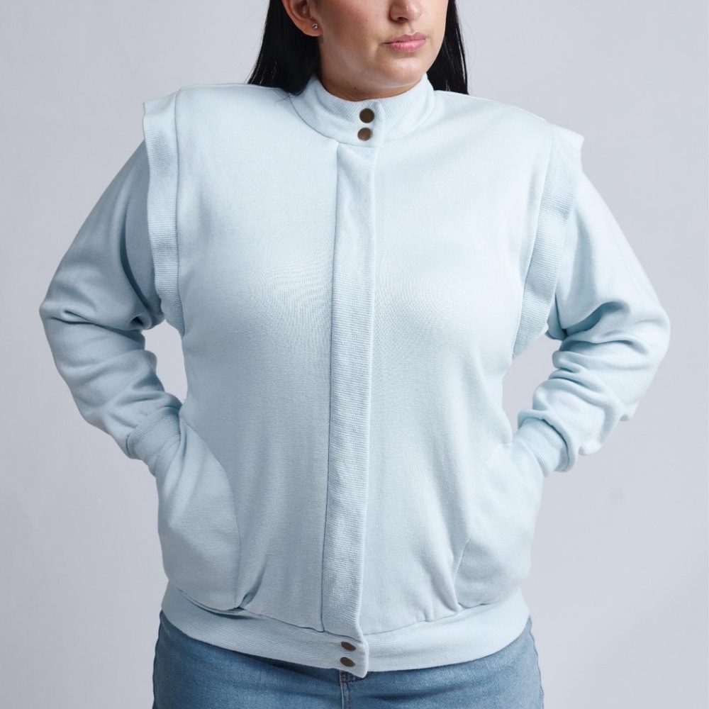 80s Bardinella Raised Shoulder Jacket